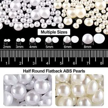 Dazzling Nail Art Rhinestones and Pearls Set for DIY Enthusiasts