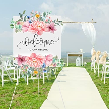 Falling in Art Adjustable 63" Display Easel for Events