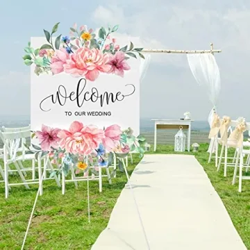 Falling in Art Adjustable 63" Display Easel for Events