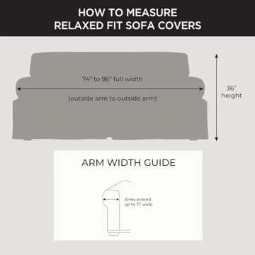 SureFit Duck 1 Piece Sofa Slipcover