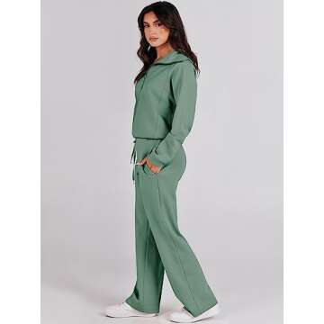 Trendy ANRABESS Oversized Sweatsuit Set for Women
