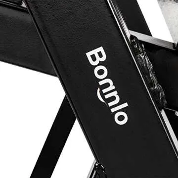 Bonnlo 3 Tier Dumbbell Rack Only, 660 LBS Load-Bearing Heavy Duty Steel Dumbbell Stand Quick Assembly for Home Gym, Black