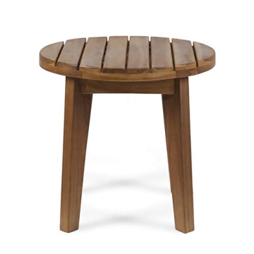 Christopher Knight Home Parker Outdoor Acacia Side Table