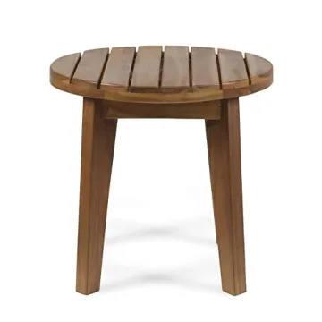 Christopher Knight Home Parker Outdoor Acacia Side Table