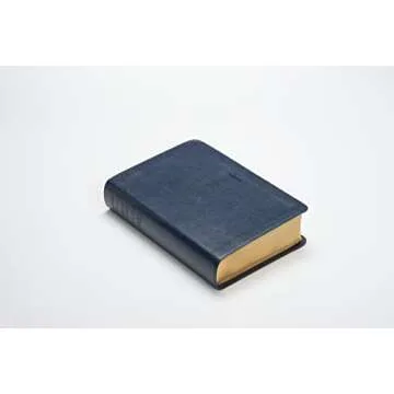 NLT Compact Giant Print Bible, Filament Enabled (LeatherLike, Navy Blue Cross, Red Letter)