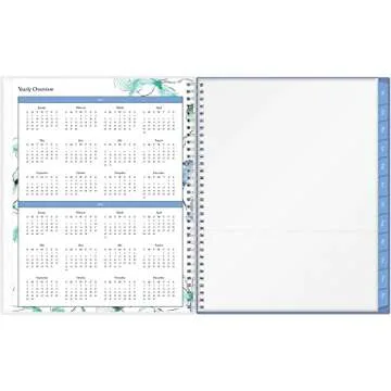 Blue Sky 2023 Weekly Monthly Planner for Year-Round Organization