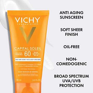 Vichy Capital Soleil SPF 60 Anti-Aging Face & Body Sunscreen