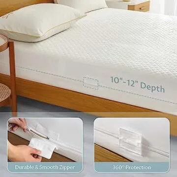 Waterproof Zippered Mattress Cover