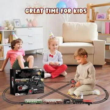 Hot Bee Train Set Remote Control Toy for Kids Holiday Fun