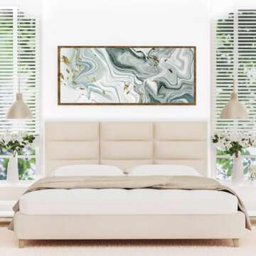 Tbfit Soundproof Upholstered Headboard for Dorm Beds