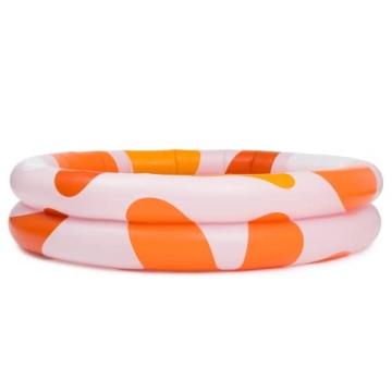 Pool Buoy Round Inflatable Pool with Storage Bag - Family Summer Fun