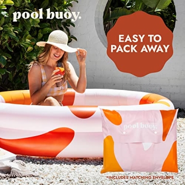 Premium Inflatable Pool for Family Summer Fun Pool Buoy
