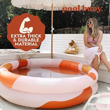 Premium Inflatable Pool for Family Summer Fun Pool Buoy