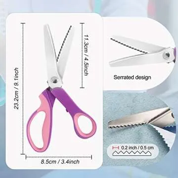 Professional Pinking Shears for Precision Cutting