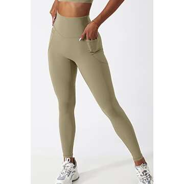 High Stretch Squat Proof Yoga Pants for Women - QINSEN