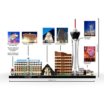LEGO Las Vegas Skyline Architecture Kit - Engage & Create