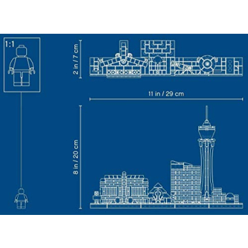 LEGO Las Vegas Skyline Architecture Kit - Engage & Create