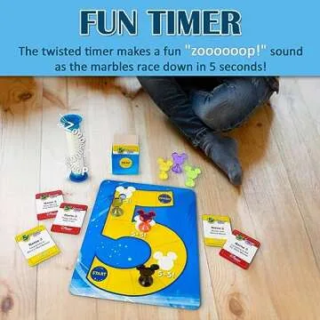 5 Second Rule Disney Edition — Fun Family Game About Your Favorite Disney Characters — Ages 6+