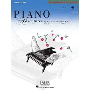 Faber Piano Adventures Level 2A Set (4 Books) 2nd Edition - Lesson, Theory, Technique & Artistry, Performance
