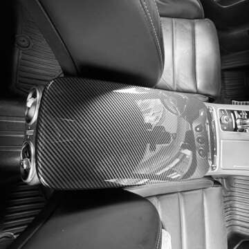 YOUTOOCAR Carbon Fiber Armrest Trim for Kia Stinger