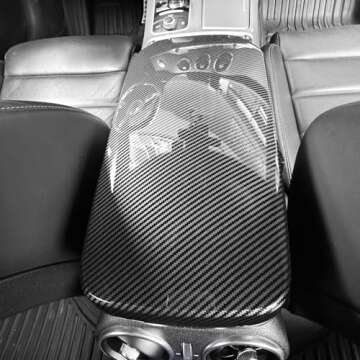 YOUTOOCAR Carbon Fiber Armrest Trim for Kia Stinger