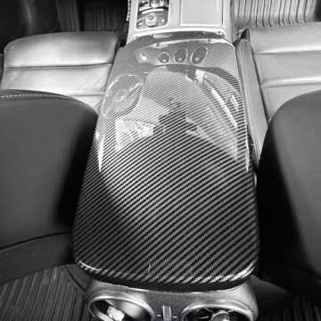 YOUTOOCAR Carbon Fiber Armrest Trim for Kia Stinger