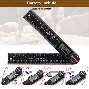 Digital Angle Finder Protractor for Woodworking and DIY