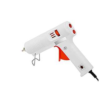 Sundarling Hot Glue Gun, Arts and Crafts Sewing Activities (White)