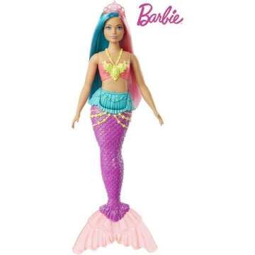 Barbie Dreamtopia Mermaid Doll – 12” with Tiara