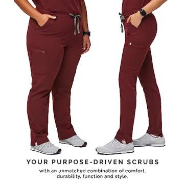 FIGS YOLA Skinny Scrub Pants for Stylish Comfort