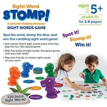 Sight Word Stomp! Fun Educational Game for Kids