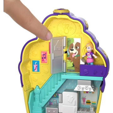 Engaging Polly Pocket Playset for Kids with Micro Dolls