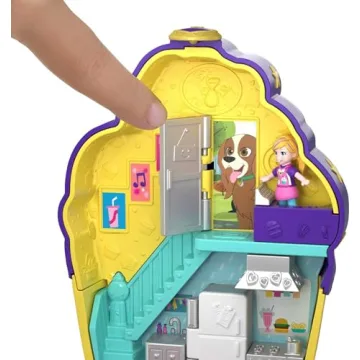 Engaging Polly Pocket Playset for Kids with Micro Dolls