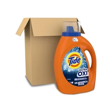 Tide Ultra Oxi Liquid Laundry Detergent, HE Compatible