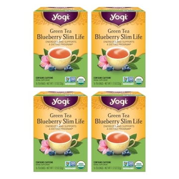 Yogi Tea Green Tea Blueberry Slim Life - Organic Stamina Boost