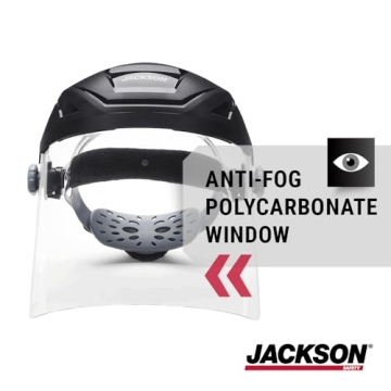 Jackson Safety F4XP Face Shield with Adjustable Headgear