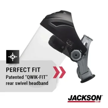 Jackson Safety F4XP Face Shield with Adjustable Headgear