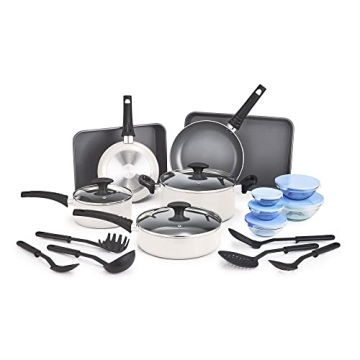 Bella 21-Piece Nonstick Cookware Set for All Stovetops