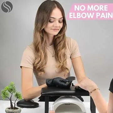 Sorreni Nail Tech Elbow Rest for Ultimate Comfort