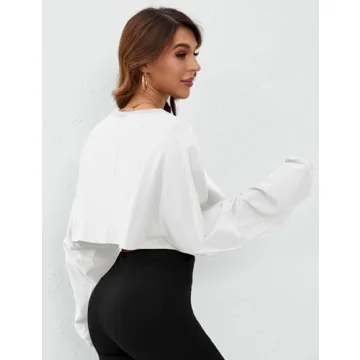 MISSACTIVER Vintage Oversized Crop T-Shirt for Women