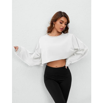 MISSACTIVER Vintage Oversized Crop T-Shirt for Women