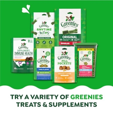 Greenies Dental Treats for Fresh Breath and Healthy Teeth