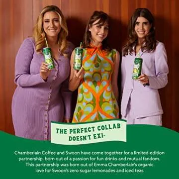 Swoon Zero Sugar Matcha Lemonade Refreshing Beverage