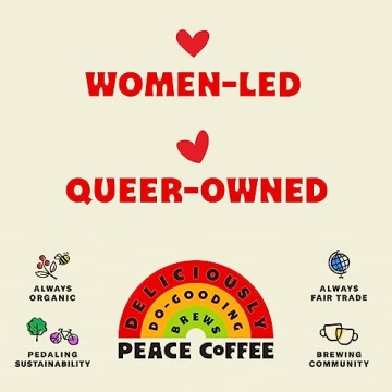 Peace Coffee Morning Glory Blend 20oz Organic Light Roast