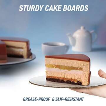 BluShore Cake Board Tiering Kit for Stunning Cakes
