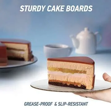 BluShore Cake Board Tiering Kit for Stunning Cakes