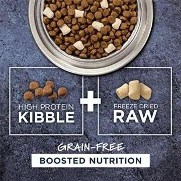 Instinct Raw Boost, Natural Dry Dog Food with Freeze Dried Pieces, High Protein, Grain Free Recipe - Real Chicken, 4 lb. Bag