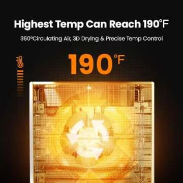 Cercker 8 Tray Food Dehydrator for Healthy Snacks and Treats