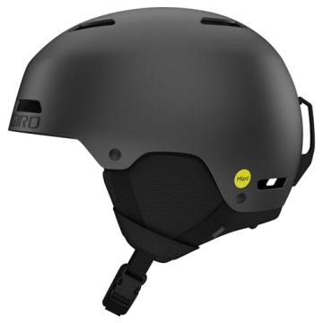 Giro Ledge MIPS Asian Fit Ski Helmet - Snowboard Helmet for Men, Women & Youth - Matte Graphite - Si...