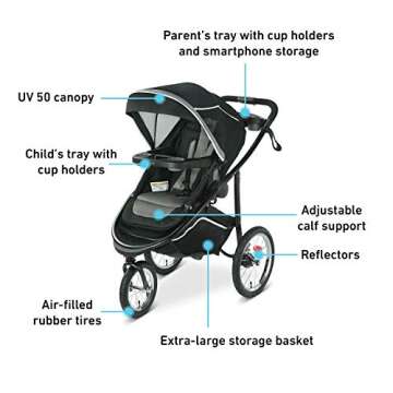 Graco Jogging Stroller Modes Jogger 2.0 Perfect For Parents